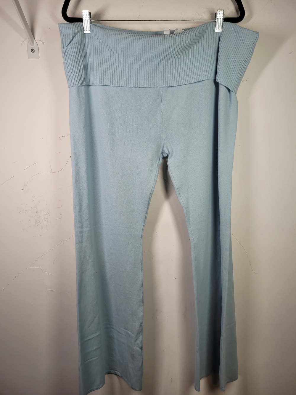H&M Light Blue Wide-Leg Pants